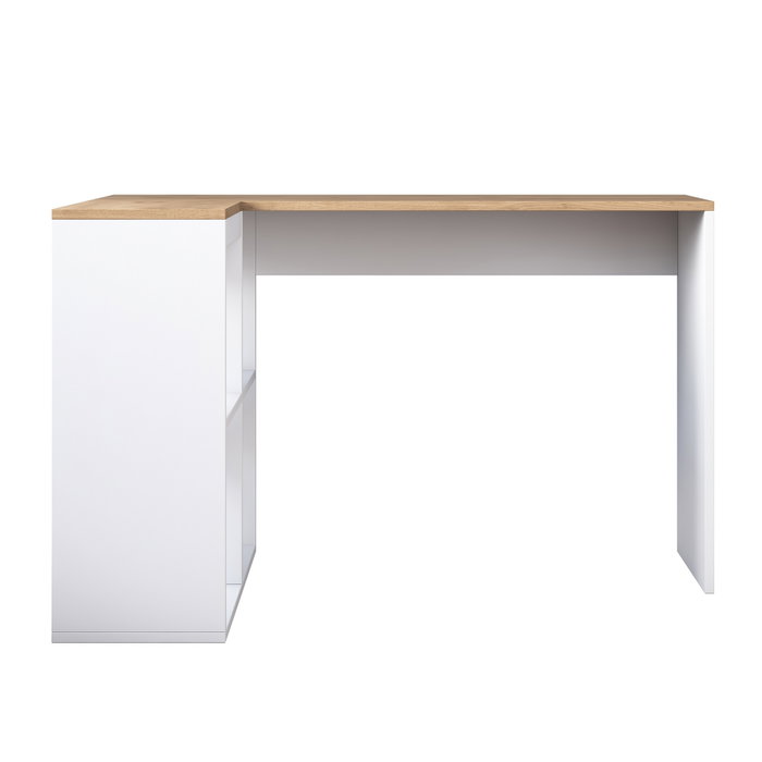 Hanah Home HA113 - 2035 Mesa de estudio roble y blanco Hanah Home HA113 - 2035 Mesa de estudio roble y blanco